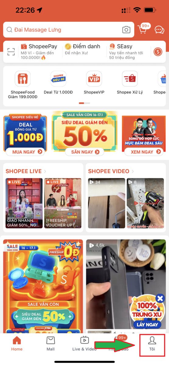 Kho Voucher Shopee