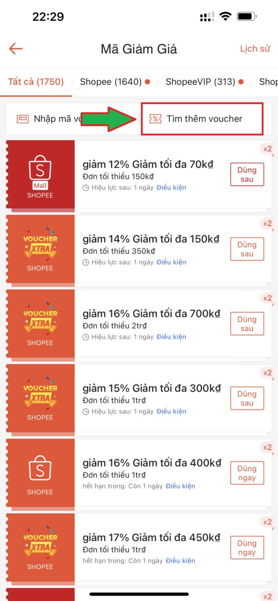Kho Voucher Shopee