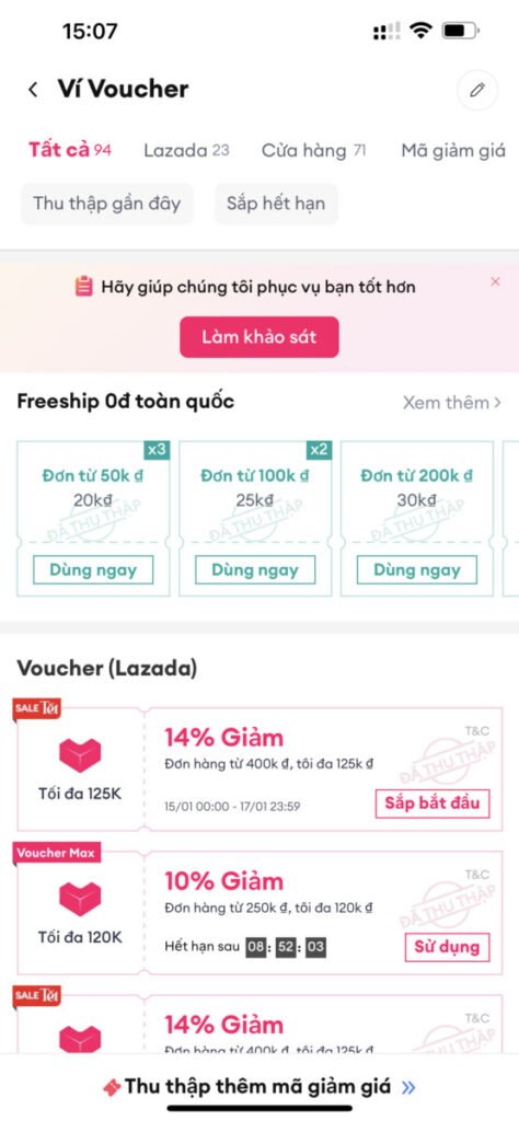 ma giam gia Lazada 7