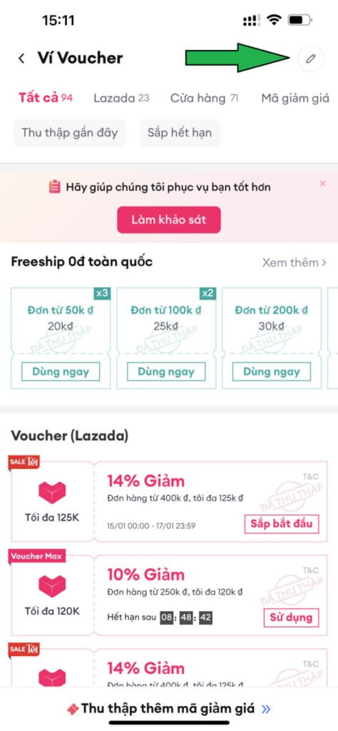 ma giam gia Lazada 9